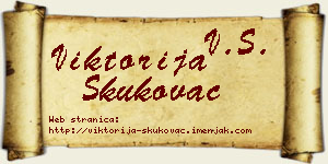 Viktorija Skukovac vizit kartica